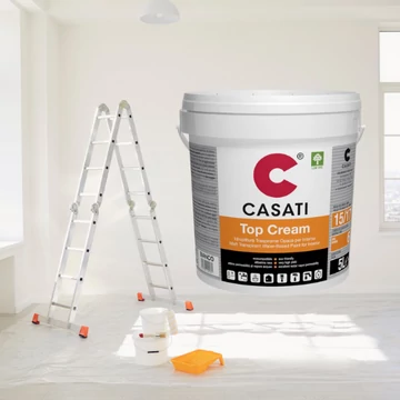Magas fedőképességű, extra kiadós beltéri falfesték - Casati Top Cream
