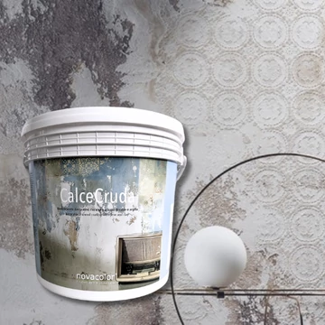 Meszes alapú Novacolor dekorglett - CalceCruda 5kg