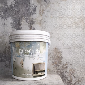Meszes alapú Novacolor dekorglett - CalceCruda 5kg