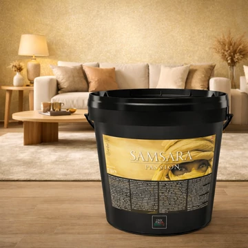 gyöngyház színű fémhatású dekor falfesték casati