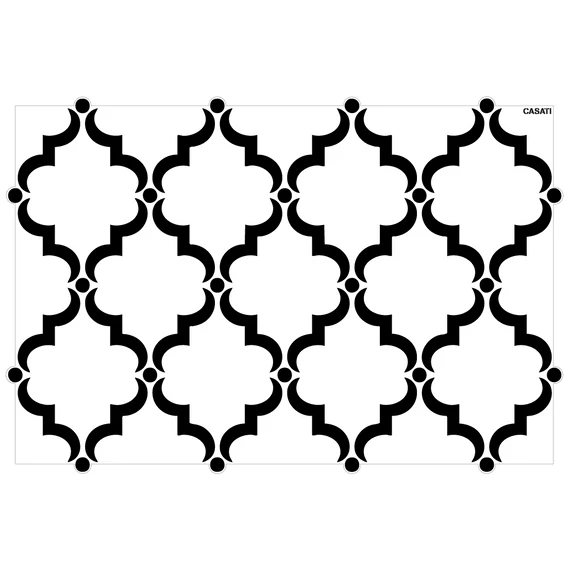 Csempe 01 - Artessa 3D stencil - Casati