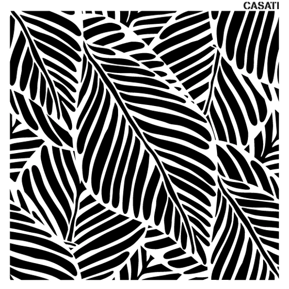 Virág 02 - Artessa 3D stencil - Casati