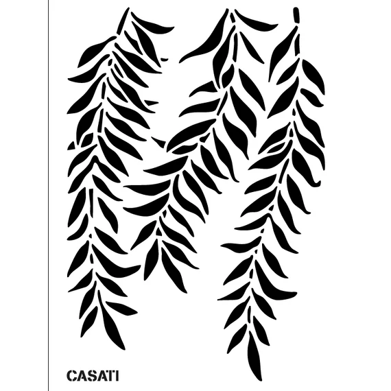 Virág 12 - Artessa 3D stencil - Casati