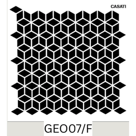 Geometrikus 17 - Artessa FESTŐ stencil - Casati