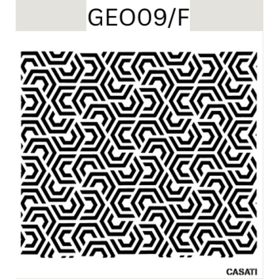 Geometrikus 18 - Artessa FESTŐ stencil - Casati