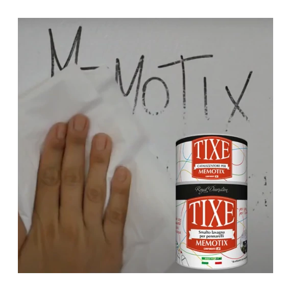 Tixe - Memotix mosható, írható kétkomponensű zománcfesték 