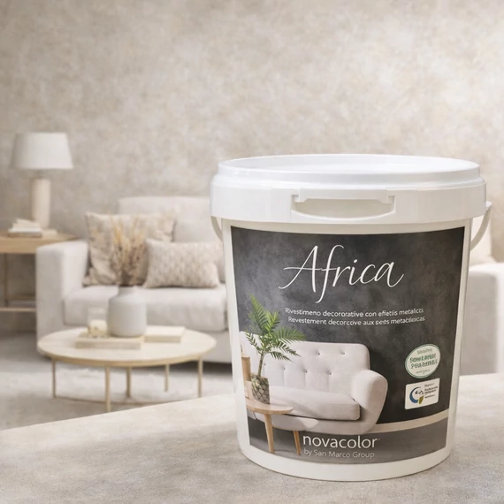 Fémhatású dekor falfesték - Africa - Novacolor