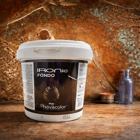 Rozsda hatású dekor falfesték - Ironic Fondo 1l - Novacolor