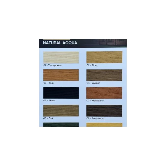 natural aqua wood