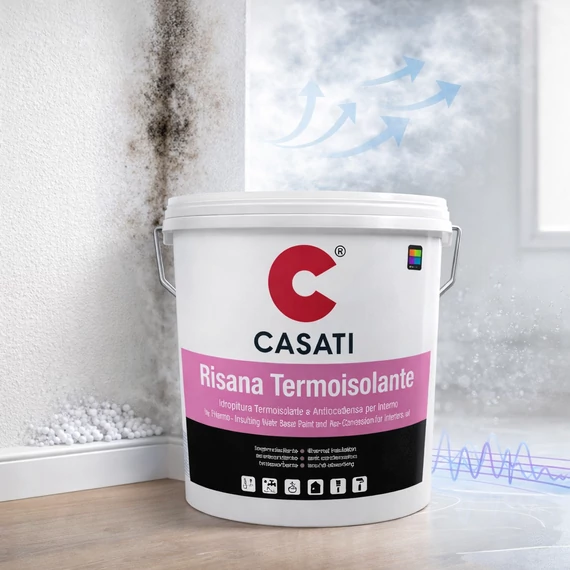 Penészedést gátló beltéri  Casati falfesték - Termoisolante
