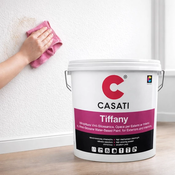  Casati Légáteresztő kül- és beltéri falfesték - Tiffany