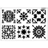 Csempe 04 - Artessa 3D stencil - Casati