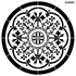 Mandala 03 - Artessa FESTŐ stencil - Casati